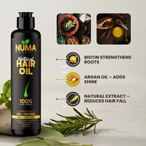 Organic Hair Oil بالوں کا قدرتی تیل