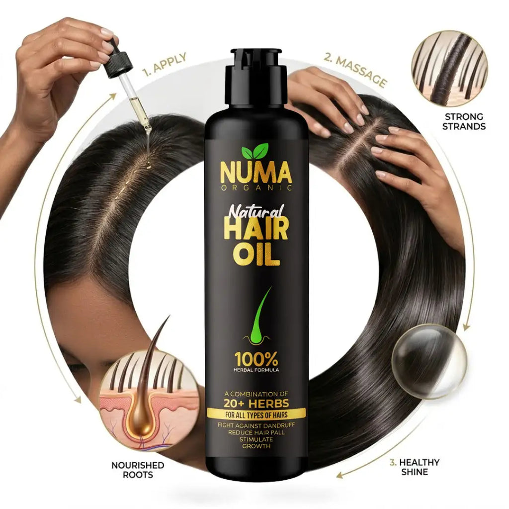 Organic Hair Oil بالوں کا قدرتی تیل