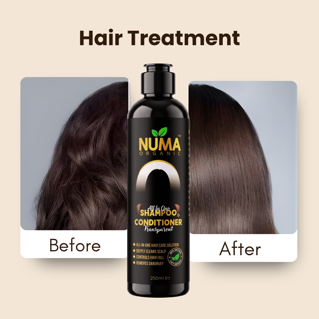 All in one Shampoo and Conditioner ٹرانسپیرنٹ شیمپو یا کنڈیشنر