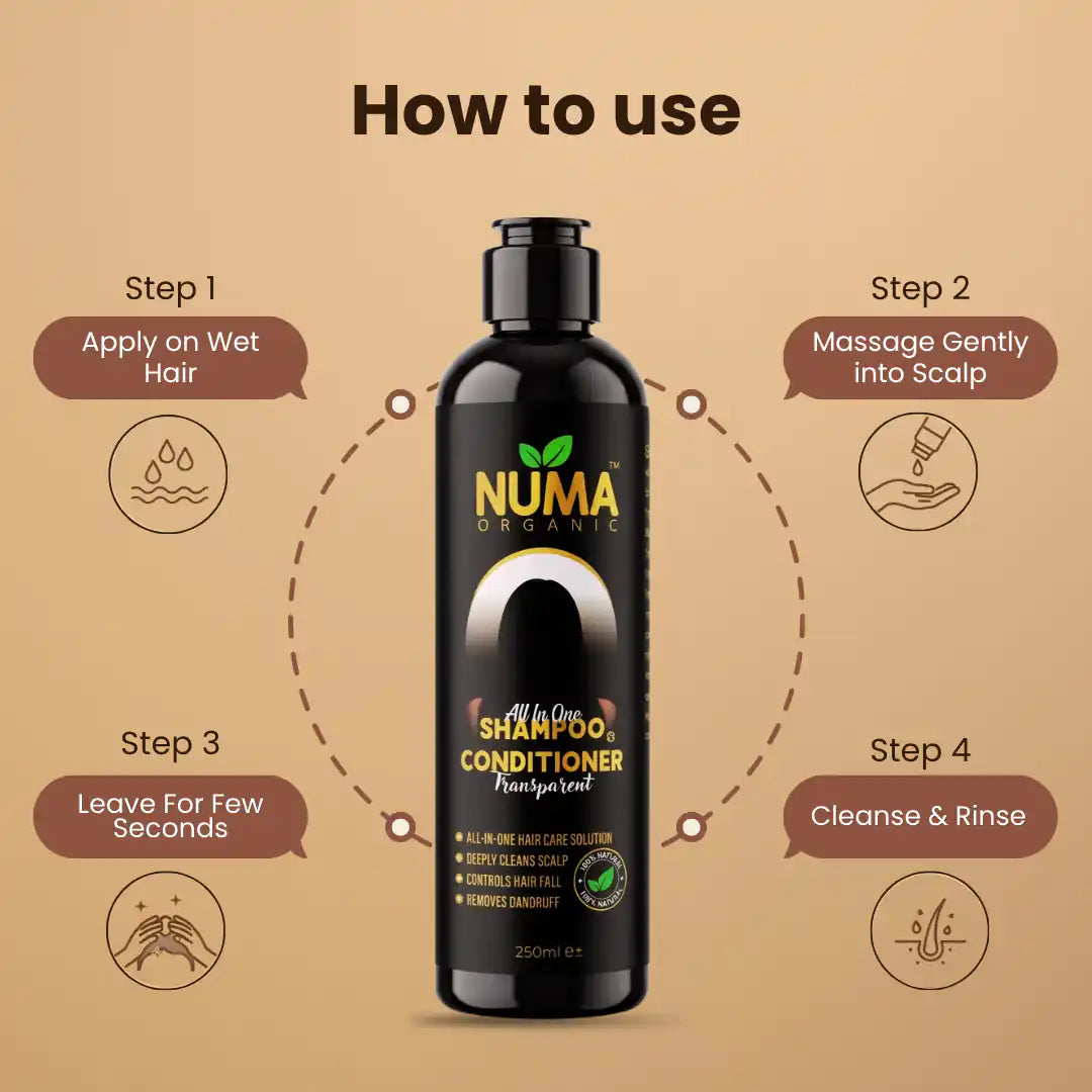 All in one Shampoo and Conditioner